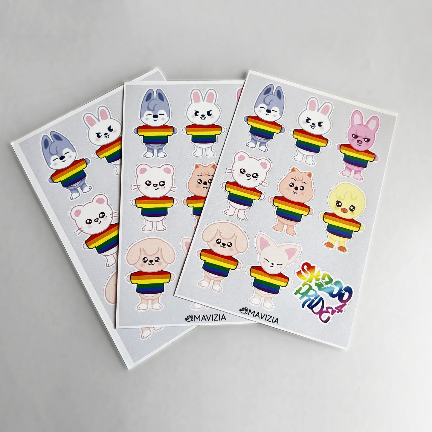 skzoo pride sticker - 0