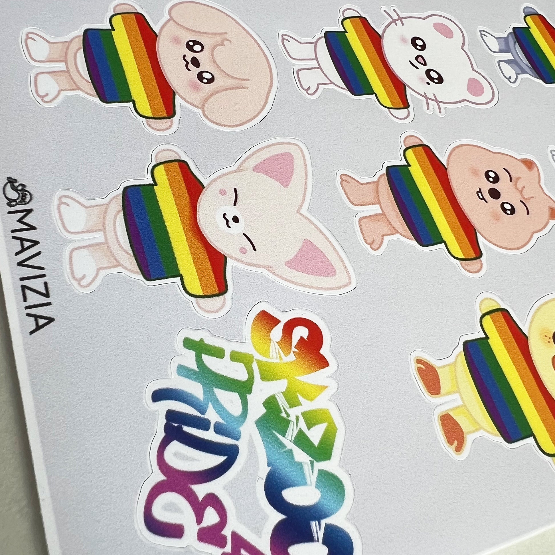 skzoo pride sticker - 2